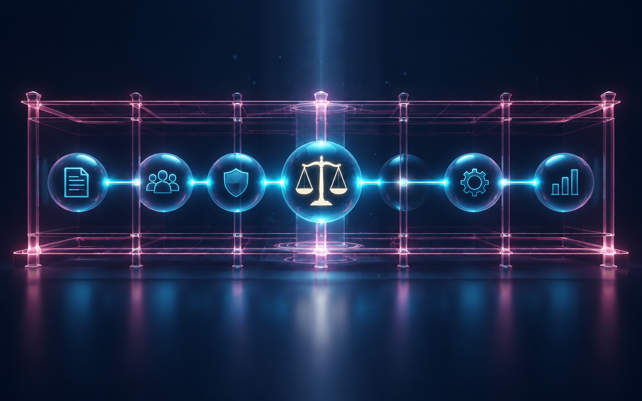 Editorial illustration for: The rulebook that keeps the underwriter in the chain